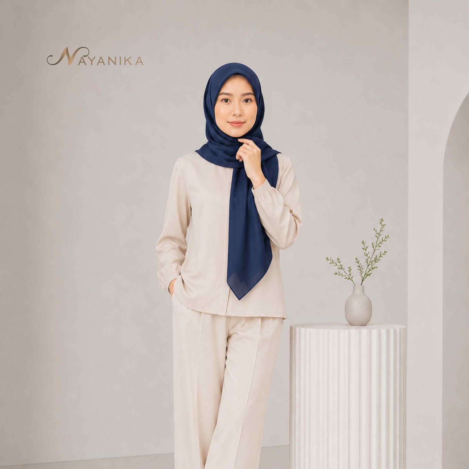Hijab Plisket